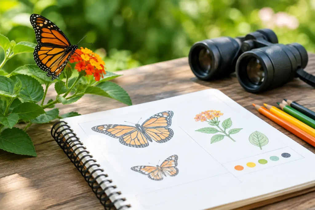 Butterfly Observation Journal Printable for Kids