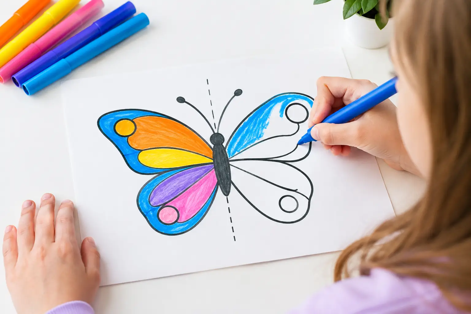 Butterfly Symmetry Activity Kids Will Love