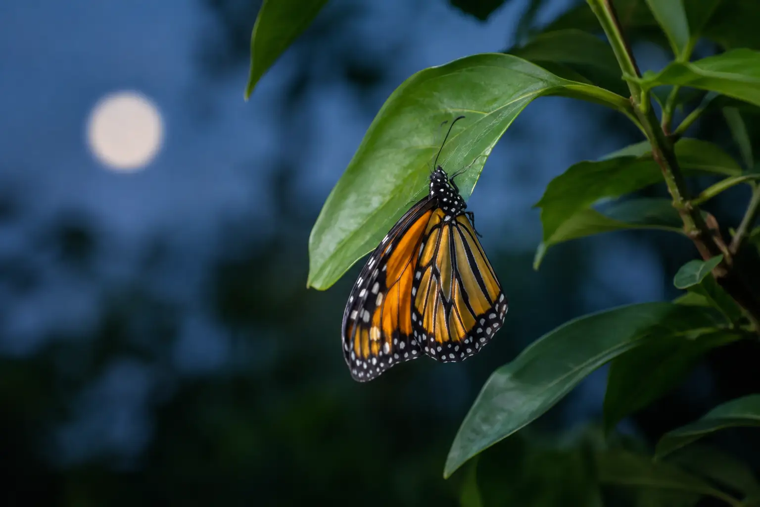 Where Do Butterflies Sleep When Night Falls?